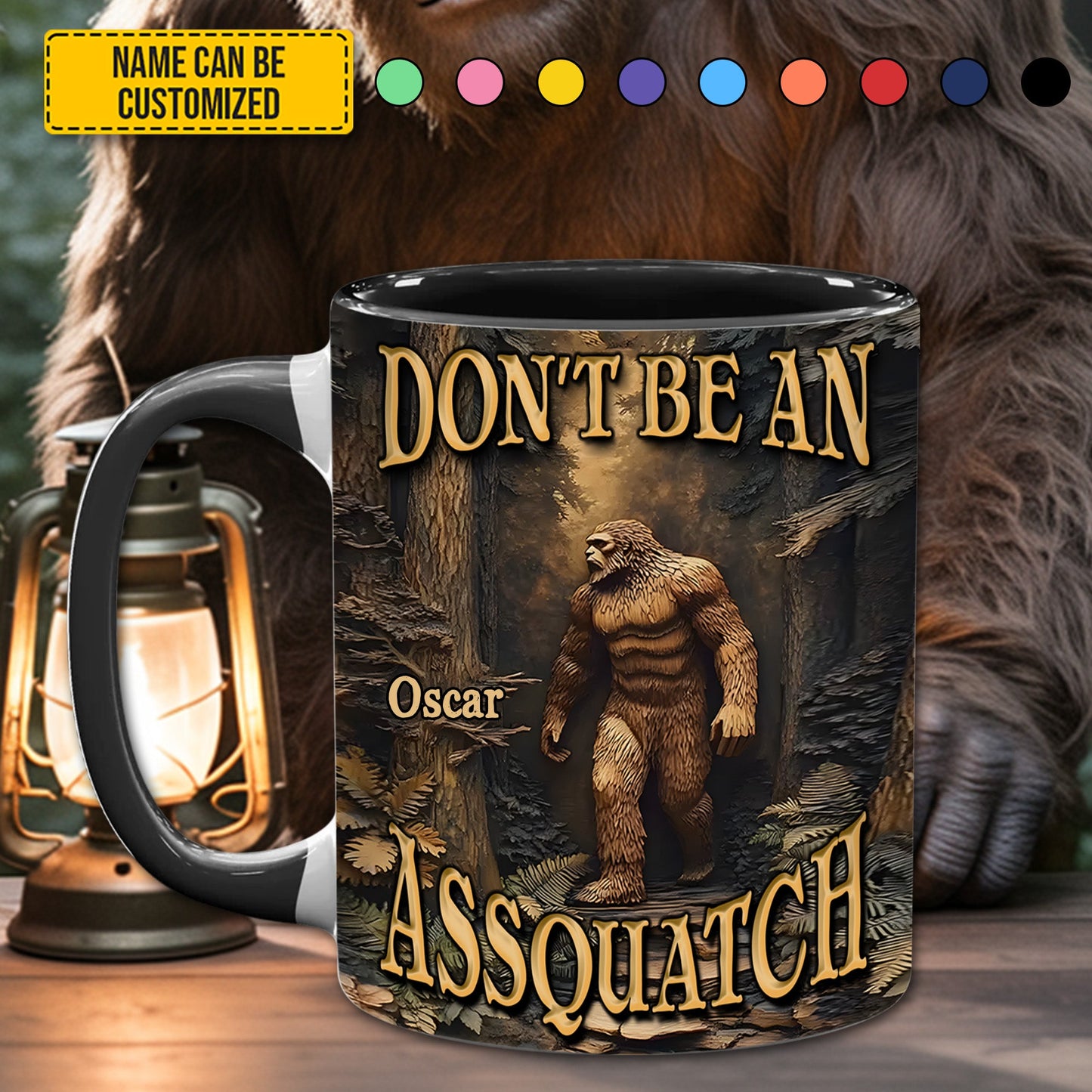 Cryptid Collective – Original Blue Forest Accent Mug