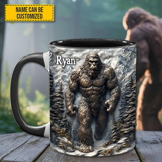 Shadow Stalker – Personalized Bigfoot Accent Mug