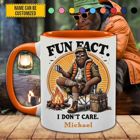 Believe In Yourself - Personalized Bigfoot Accent Mug
