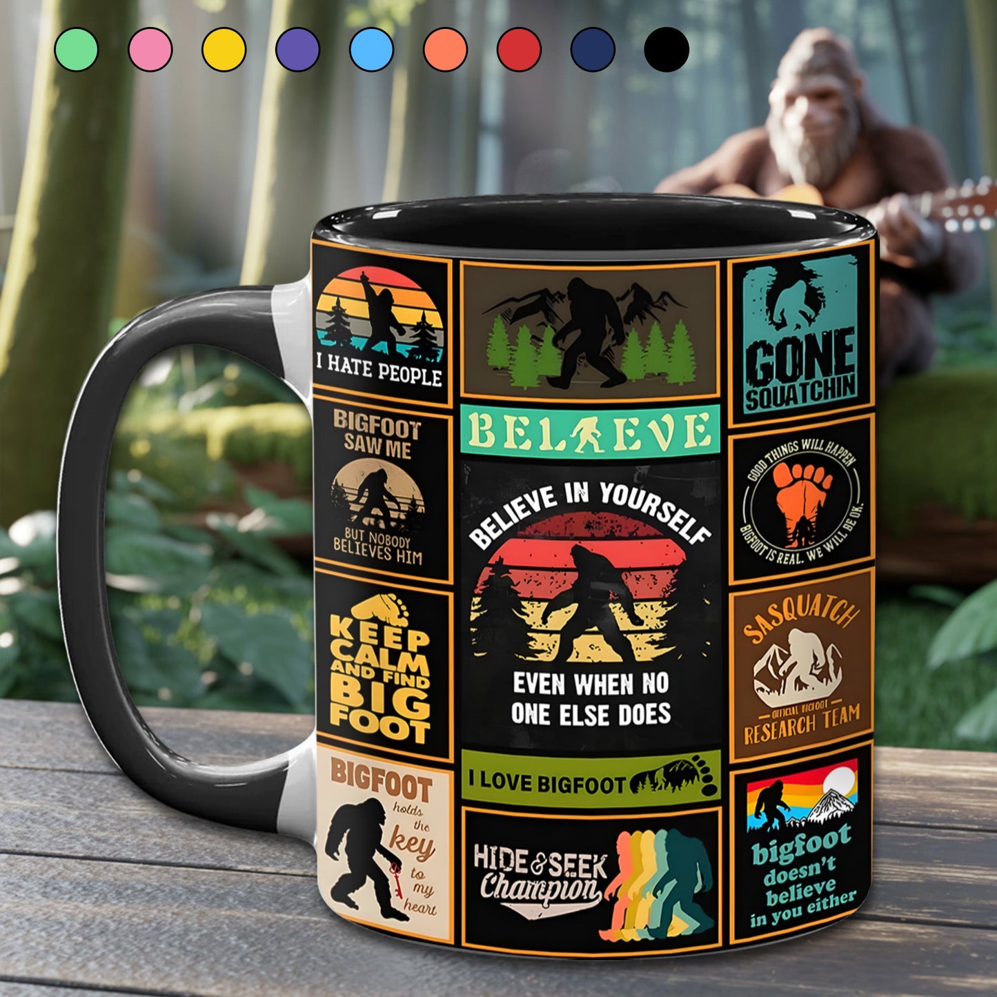 Find My Soul – Personalized Bigfoot Accent Mug
