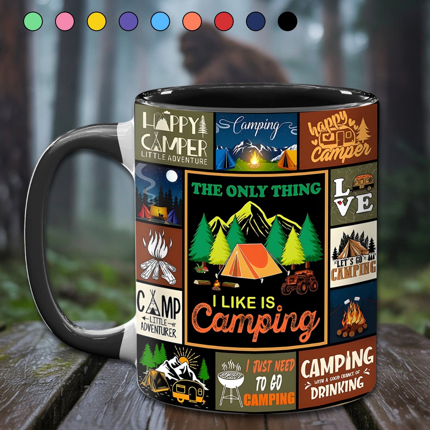 The Bigfoot Vintage Collection Accent Mug