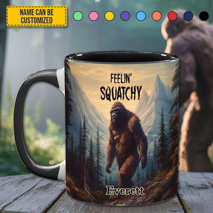 Believe Bigfoot – Personalized Sasquatch Accent Mug