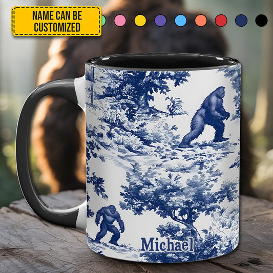 Forest Guardian – Personalized Bigfoot Accent Mug