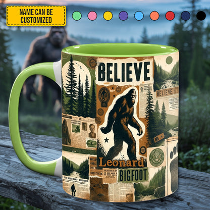Bigfoot Is My Spirit Animal – Personalized Sasquatch Accent Mug
