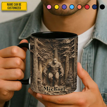Legend in the Woods – Personalized Bigfoot Accent Mug