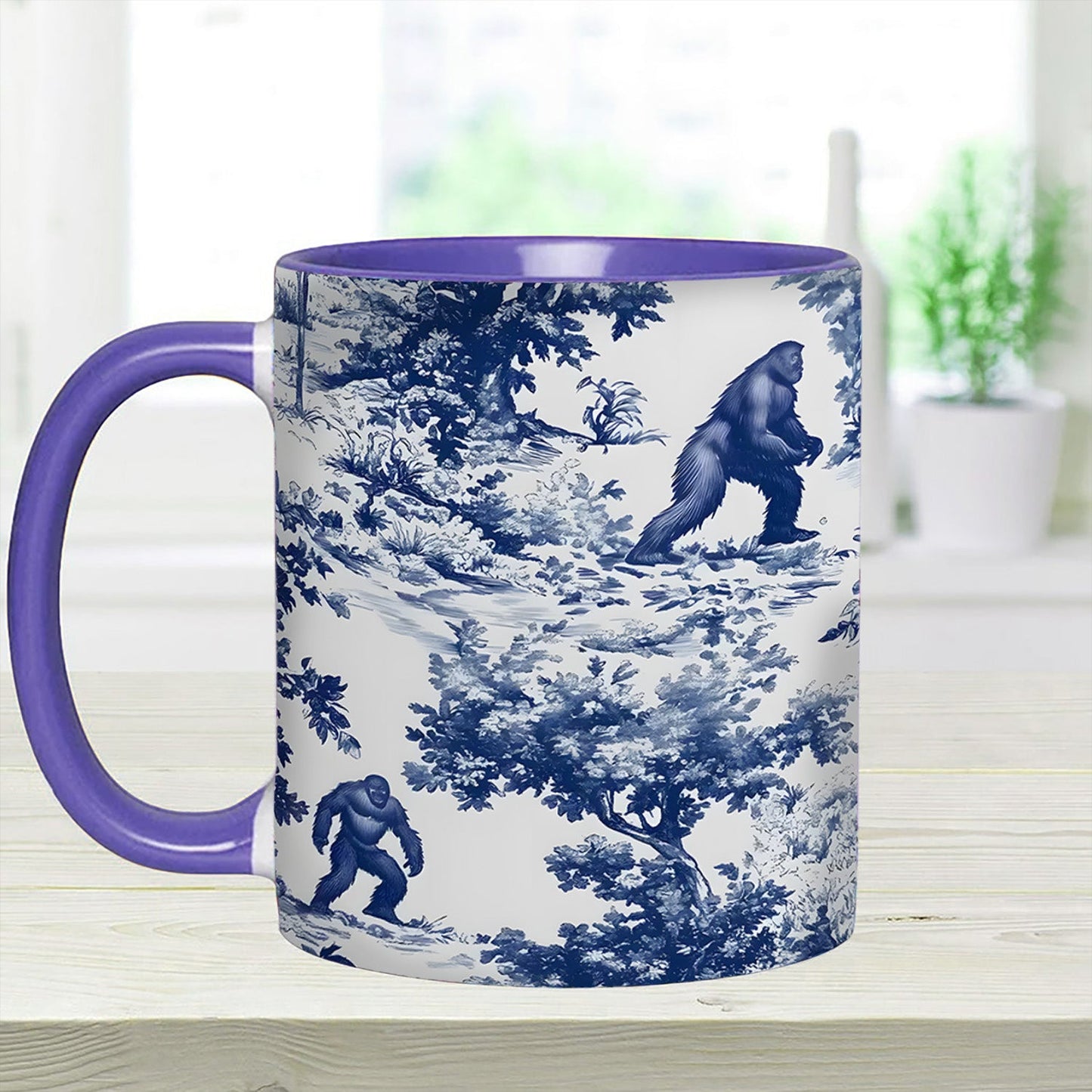 Sasquatch - Personalized Outdoor, Camping, Adventure Accent Mug