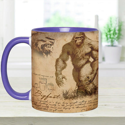 Bigfoot Legend in the Trees – Personalized Bigfoot Accent Mug