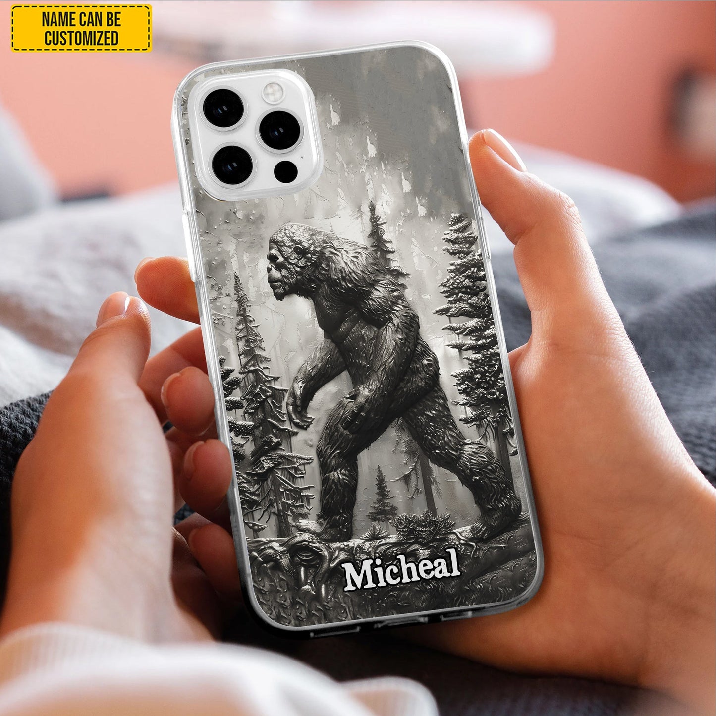 Bigfoot Legend In Trees - Personalized Legend In Trees Phone Case