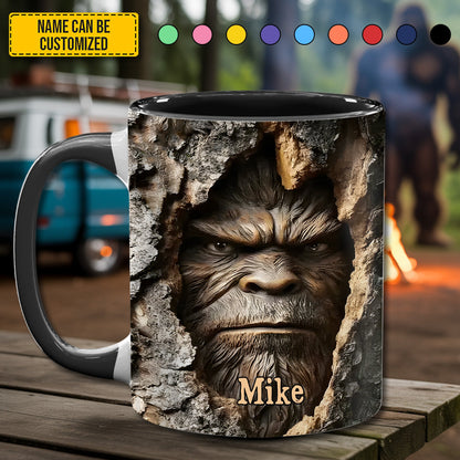 Forest Legend – Personalized Funny Bigfoot Accent Mug