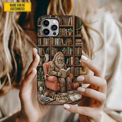 Bigfoot Book Nook – Personalized Phone Case