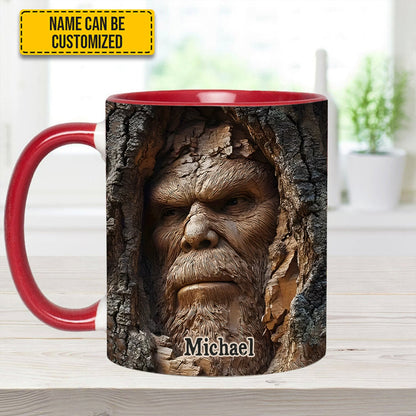 Cosmic Footsteps – Personalized Bigfoot Accent Mug