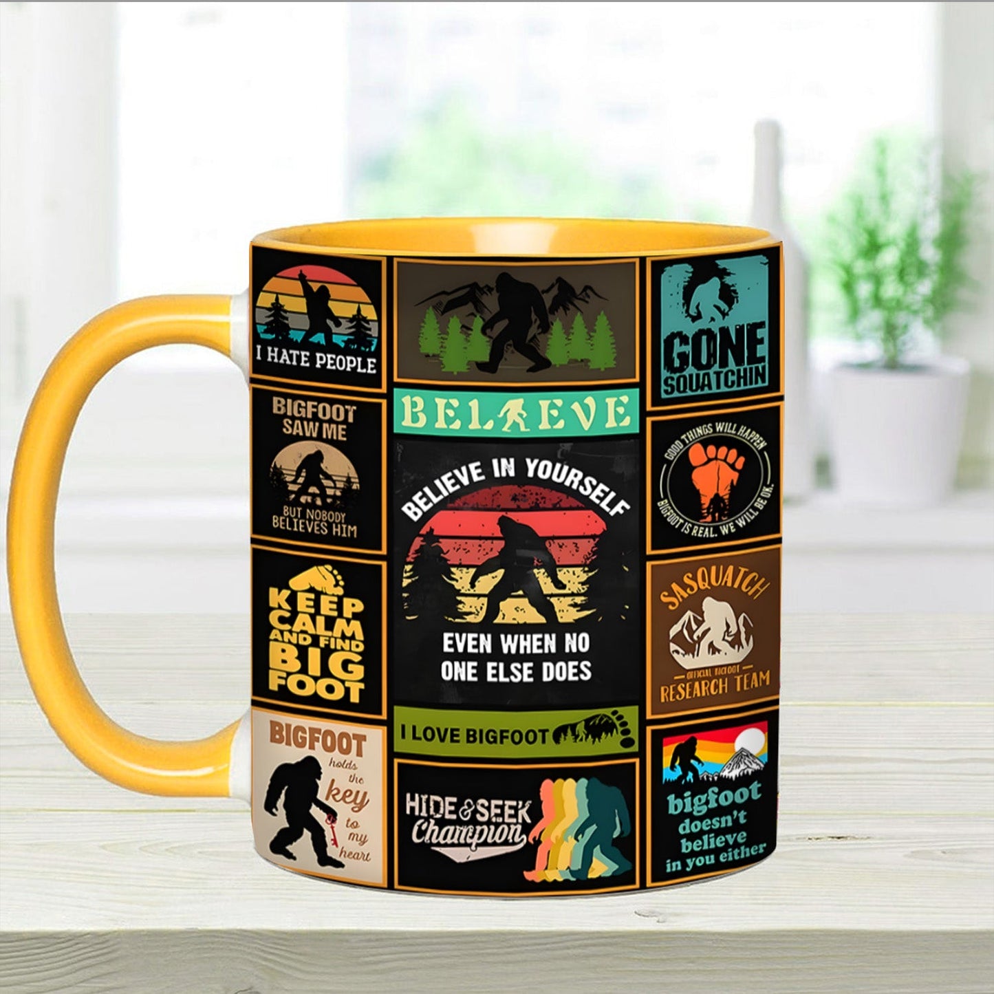Find My Soul – Personalized Bigfoot Accent Mug