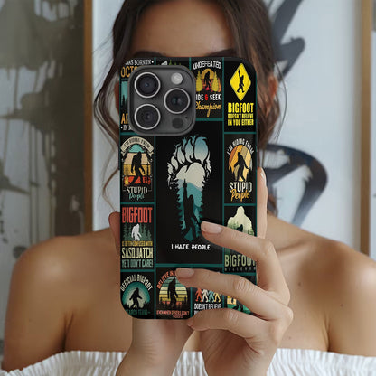 The Funny Bigfoot Collection Phone Case