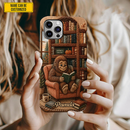 Bigfoot Book Nook – Personalized Phone Case