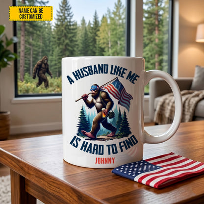 Hard To Find Legends – Personalized Bigfoot White Mug