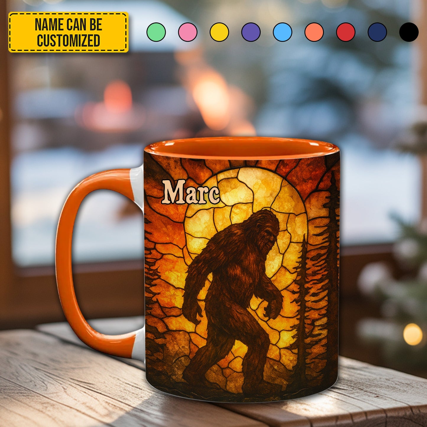 Timber Beast – Personalized Bigfoot Accent Mug