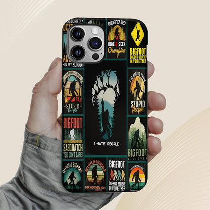 The Funny Bigfoot Collection Phone Case