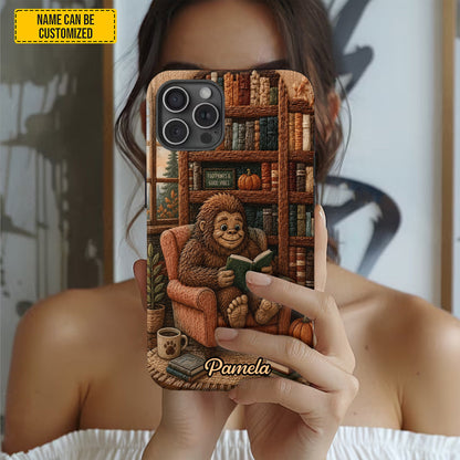 Bigfoot Book Nook – Personalized Phone Case