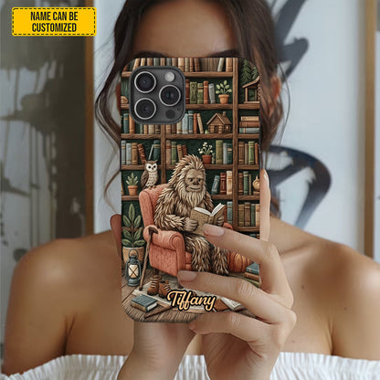 Bigfoot Book Nook – Personalized Phone Case