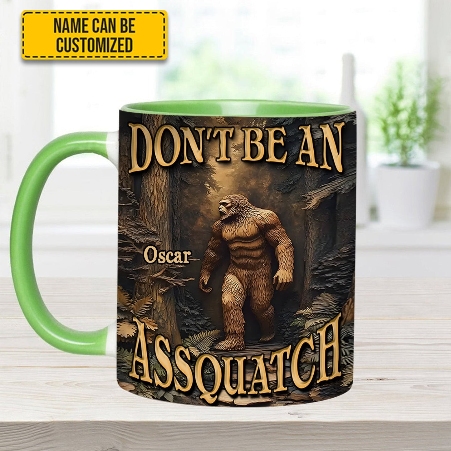 Cryptid Collective – Original Blue Forest Accent Mug