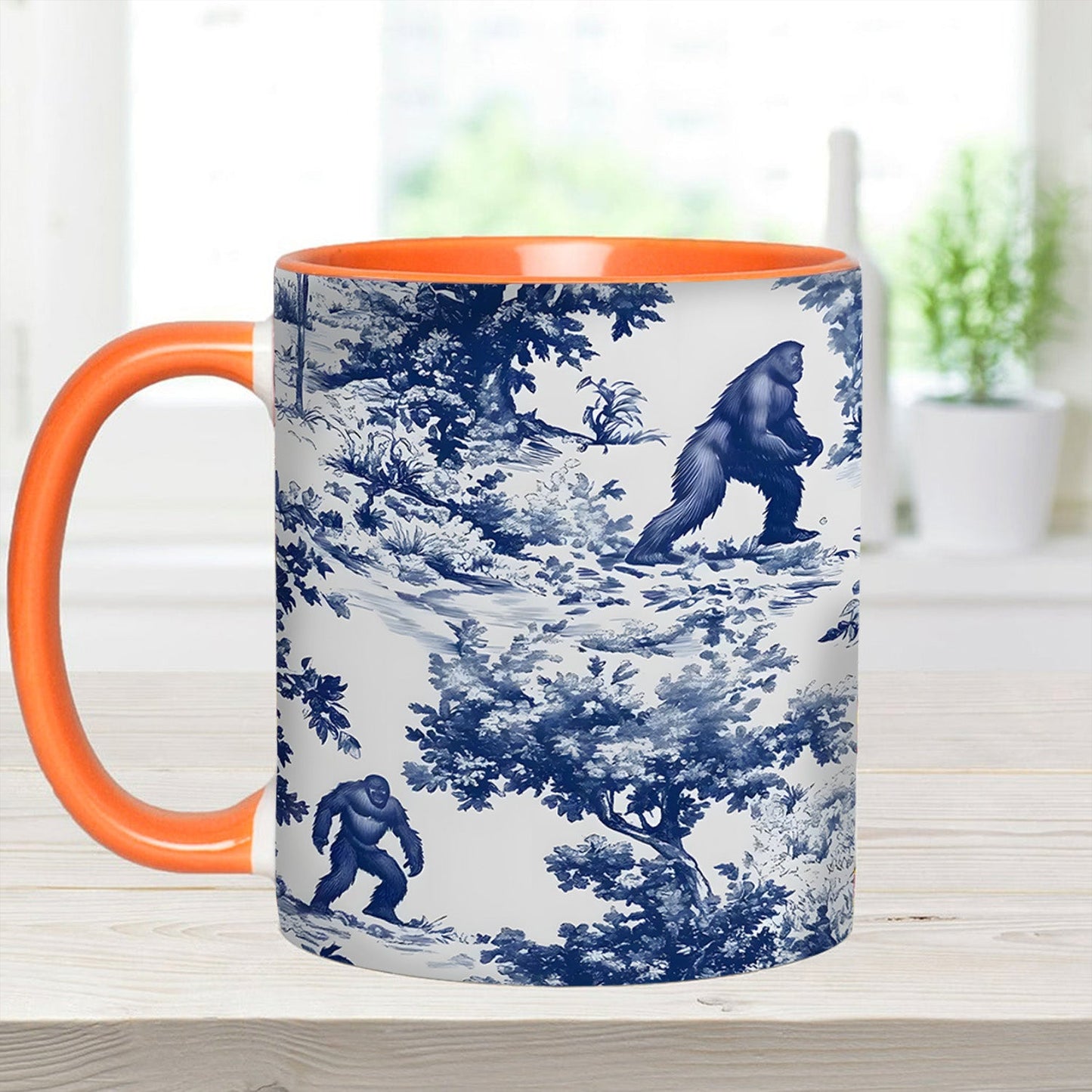 Sasquatch - Personalized Outdoor, Camping, Adventure Accent Mug