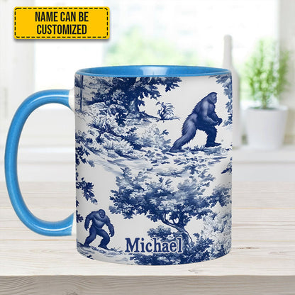 Forest Guardian – Personalized Bigfoot Accent Mug