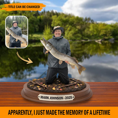 Trophy Fishing Moments – Personalized Photo Acrylic Plaque