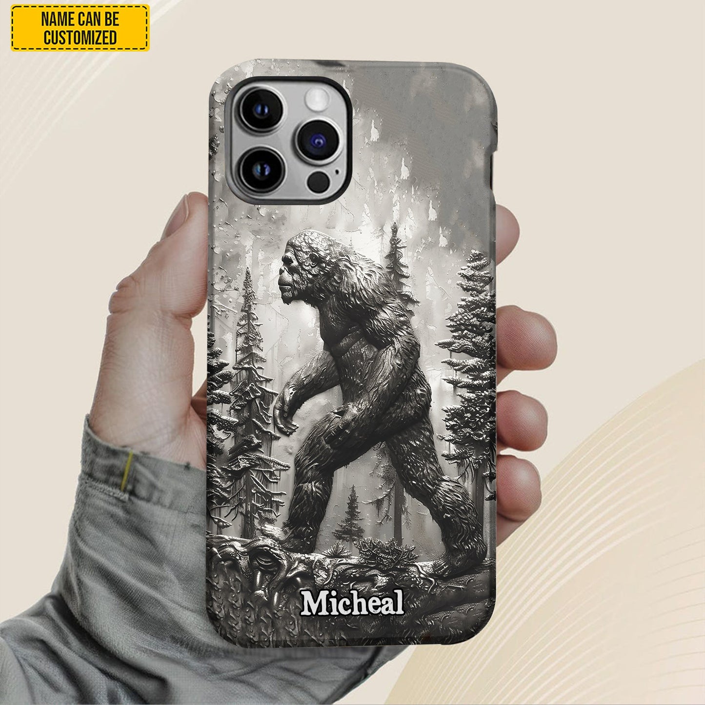 Bigfoot Legend In Trees - Personalized Legend In Trees Phone Case