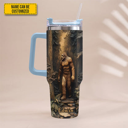 Legend in the Trees – Personalized Sasquatch Tumbler 40oz
