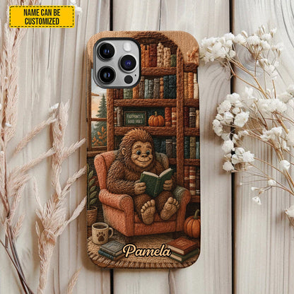 Bigfoot Book Nook – Personalized Phone Case