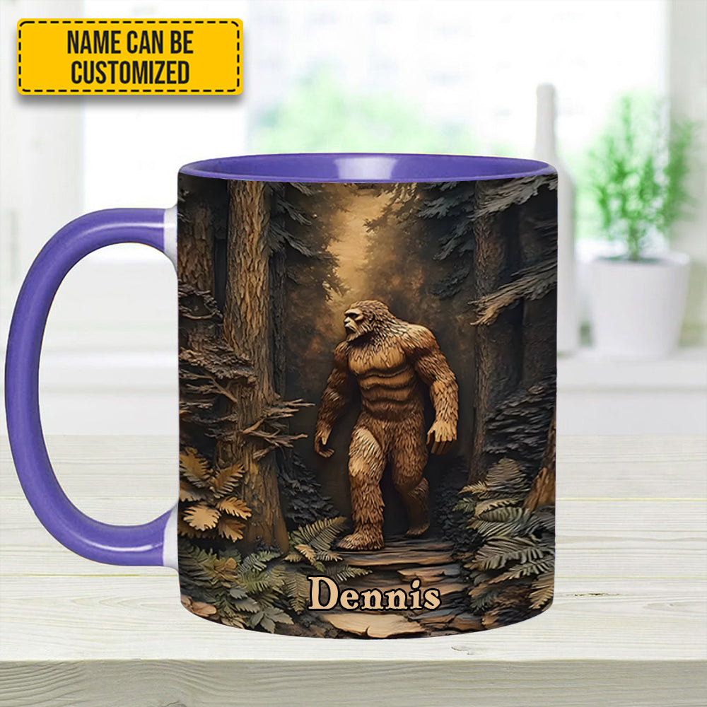 The Cryptid Chronicle – Bigfoot Accent Mug