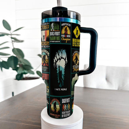 The Funny Bigfoot Collection Tumbler 40oz