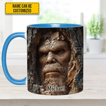 Cosmic Footsteps – Personalized Bigfoot Accent Mug