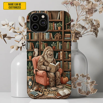 Bigfoot Book Nook – Personalized Phone Case