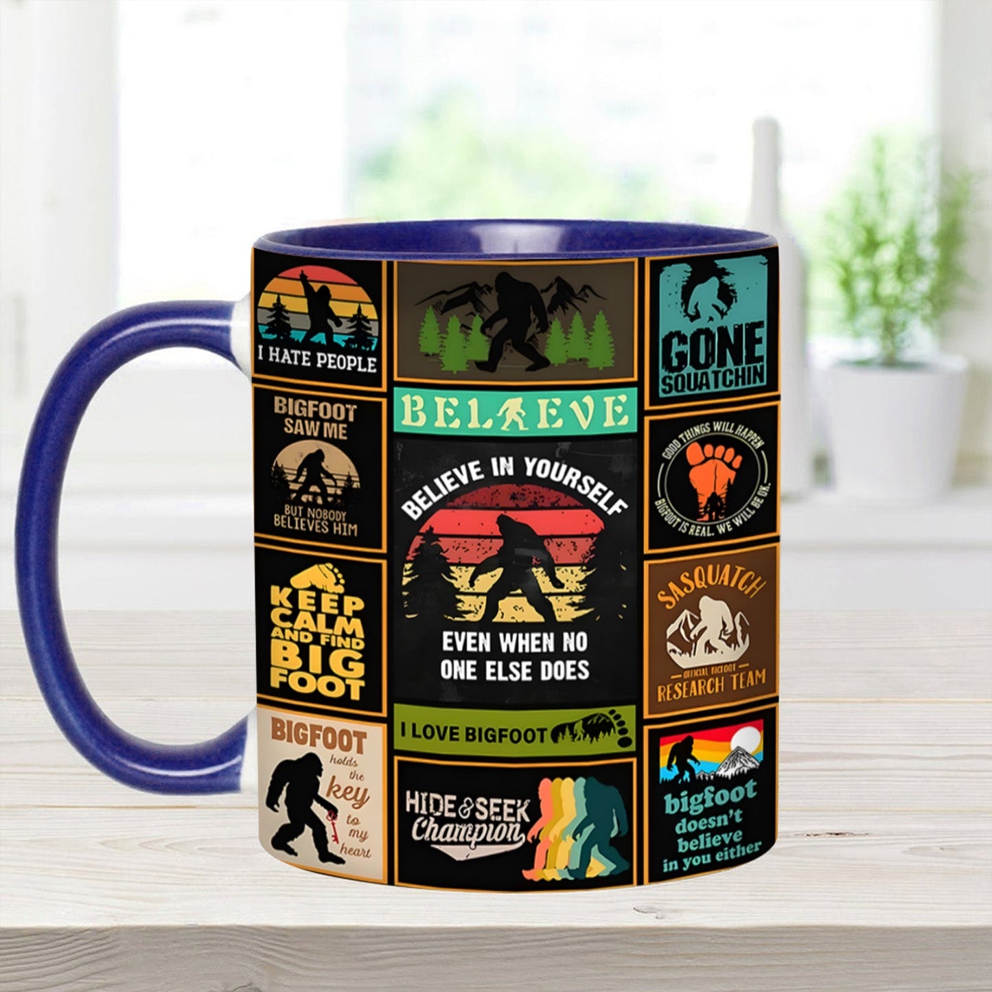 Find My Soul – Personalized Bigfoot Accent Mug
