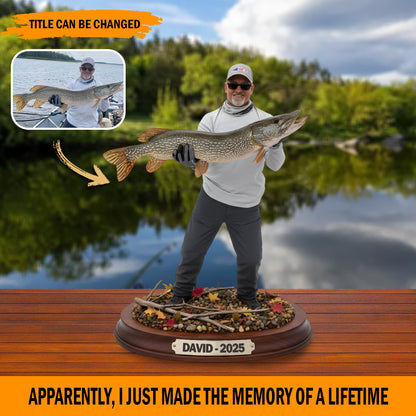 Trophy Fishing Moments – Personalized Photo Acrylic Plaque