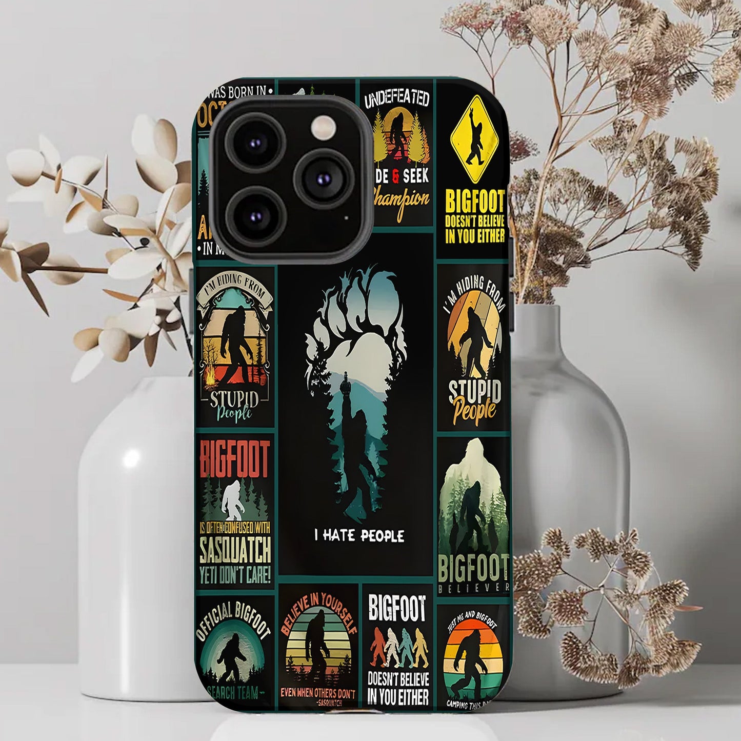 The Funny Bigfoot Collection Phone Case