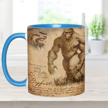 Bigfoot Legend in the Trees – Personalized Bigfoot Accent Mug