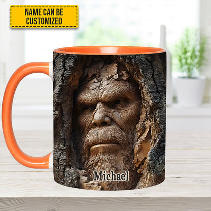 Cosmic Footsteps – Personalized Bigfoot Accent Mug