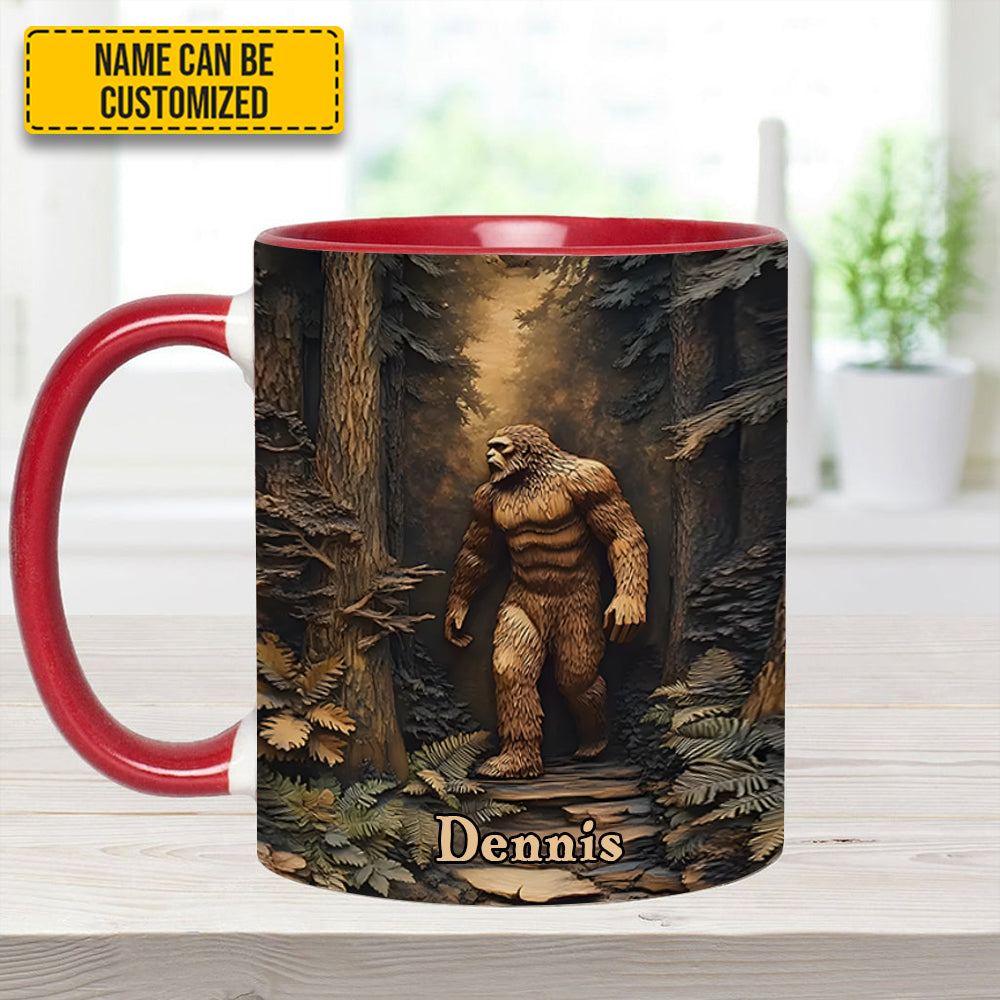 The Cryptid Chronicle – Bigfoot Accent Mug