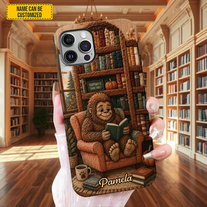 Bigfoot Book Nook – Personalized Phone Case