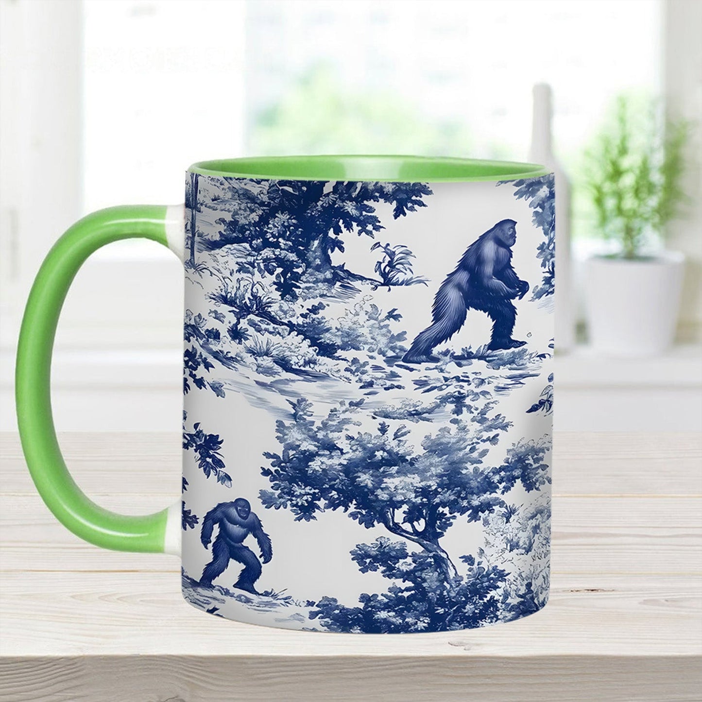 Sasquatch - Personalized Outdoor, Camping, Adventure Accent Mug