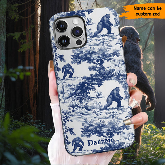 Toile Of The Wild - Personalized Bigfoot Phone Case