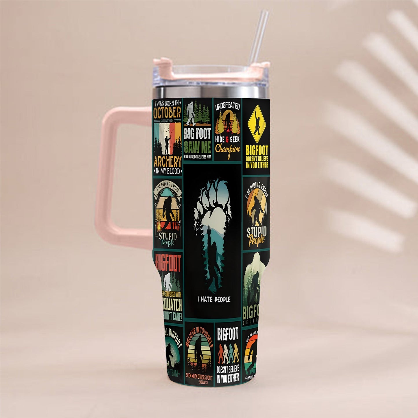 The Funny Bigfoot Collection Tumbler 40oz