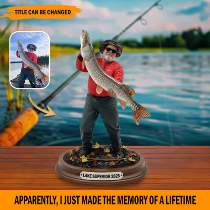 Trophy Fishing Moments – Personalized Photo Acrylic Plaque