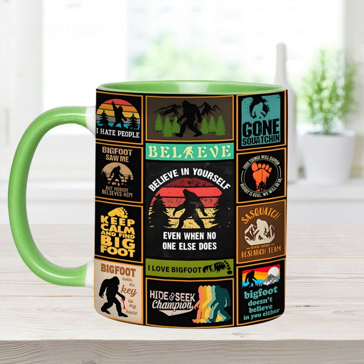 Find My Soul – Personalized Bigfoot Accent Mug