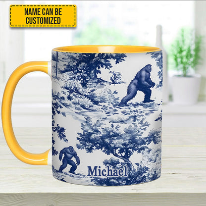 Forest Guardian – Personalized Bigfoot Accent Mug