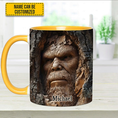Cosmic Footsteps – Personalized Bigfoot Accent Mug