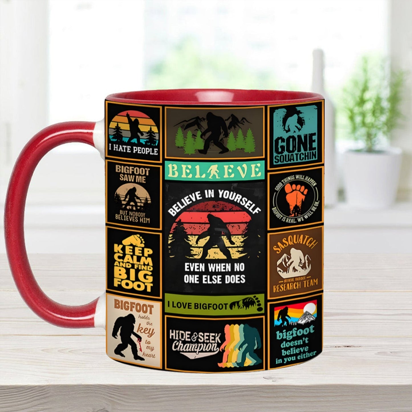 Find My Soul – Personalized Bigfoot Accent Mug