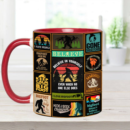 Find My Soul – Personalized Bigfoot Accent Mug